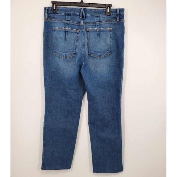 Women's Good American Good Curve Straight Jeans Size 15 C3 - Picture 2 of 4